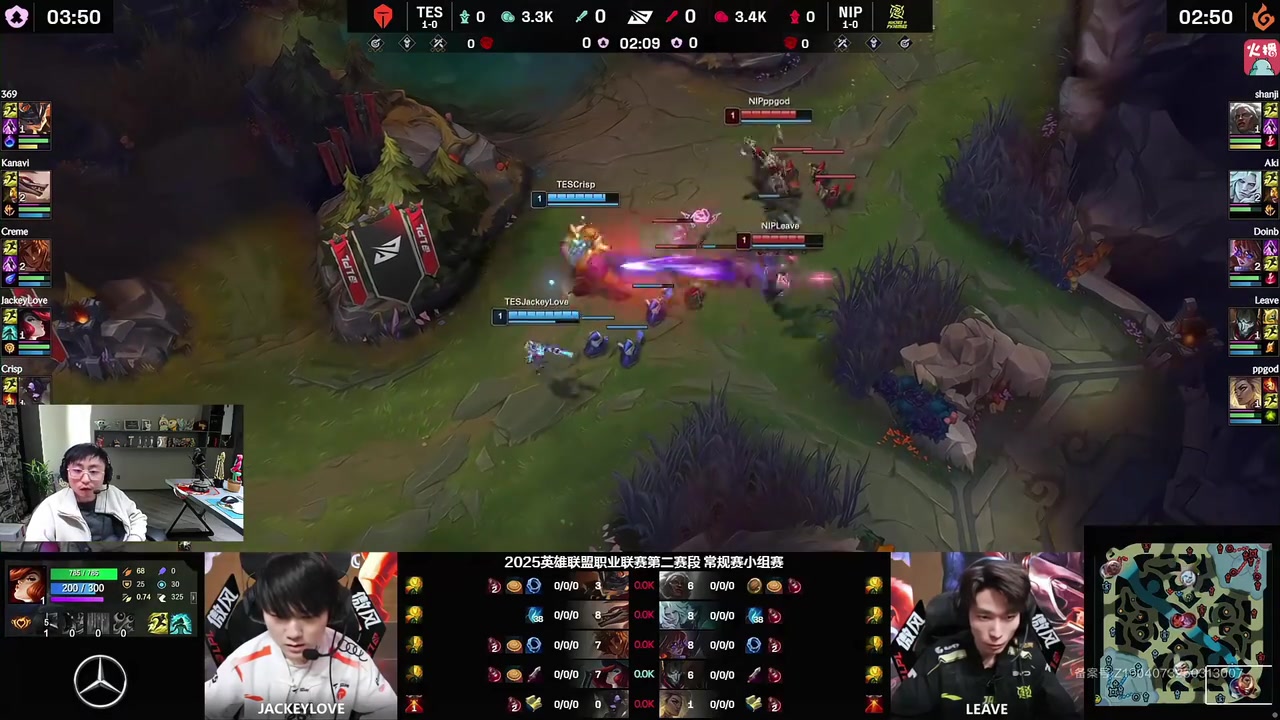 谈球吧官网登录入口水晶哥看TES虐泉爆杀NIP：TES太强了！在LPL泄愤啊！