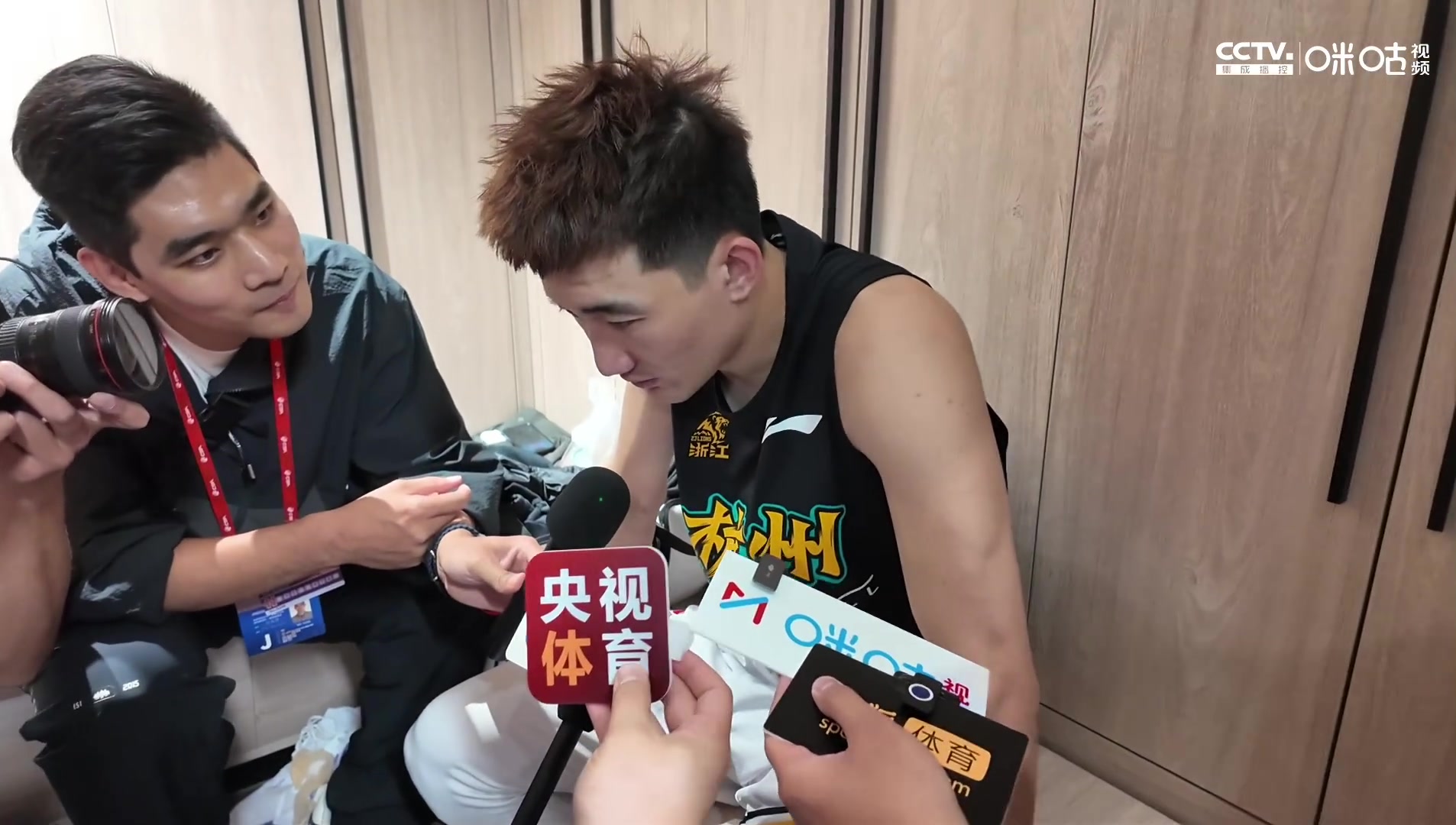 谈球吧孙铭徽：这是团队项目 我非常信任自己&信任教练 心态做得很完美